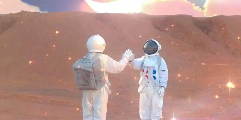 Avatar phi hành gia đẹp, chất lượng cao cho mạng xã hội