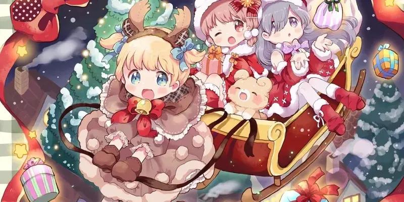 Ngắm trọn bộ ảnh chibi Giáng Sinh siêu cute cho mùa lễ hội