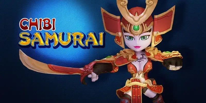 Hình ảnh chibi samurai dễ thương đầy phong cách Nhật Bản