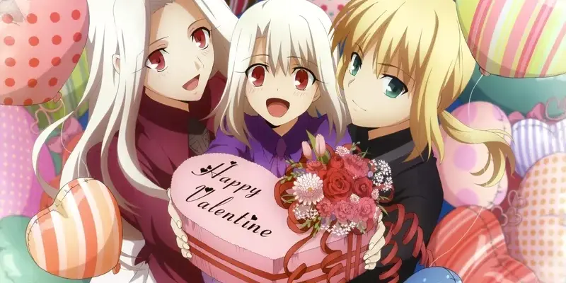 Ảnh chibi Valentine tình yêu ngọt ngào cho mùa lễ tình nhân