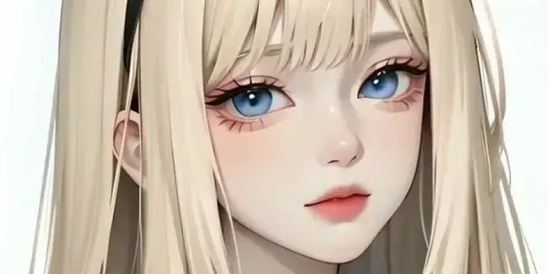 Mô hình 3D cô gái dễ thương phong cách trẻ trung cực nổi bật