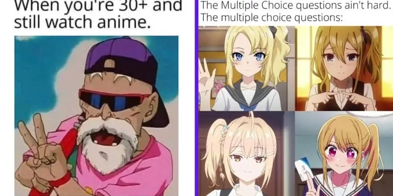 Bộ sưu tập meme anime hài hước khiến bạn bật cười