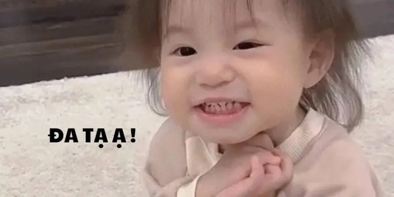 Meme đa tạ cực vui thể hiện cảm xúc cảm ơn bá đạo