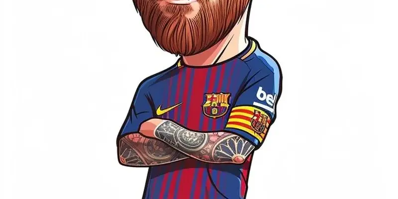Tuyển tập ảnh Messi chibi dễ thương dành cho fan bóng đá