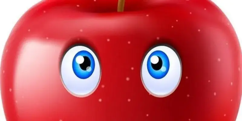 Khám phá bộ sưu tập ảnh quả táo chibi siêu dễ thương