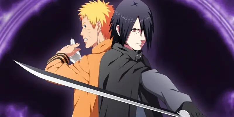 Khám phá ảnh Sasuke và Naruto trong đại chiến ninja