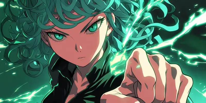Ảnh Tatsumaki cực ngầu thể hiện sức mạnh siêu nhiên độc đáo