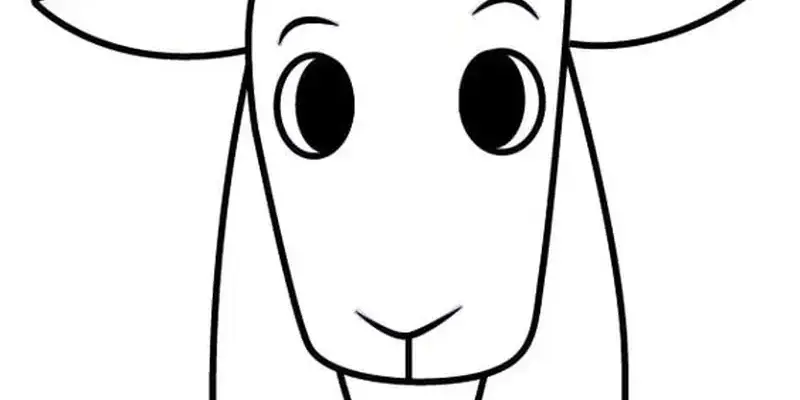 Tổng hợp tranh tô màu con dê ngộ nghĩnh dành cho bé