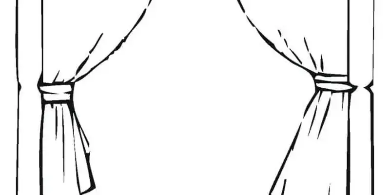 Tranh tô màu rèm cửa mang đến niềm vui sáng tạo cho bé