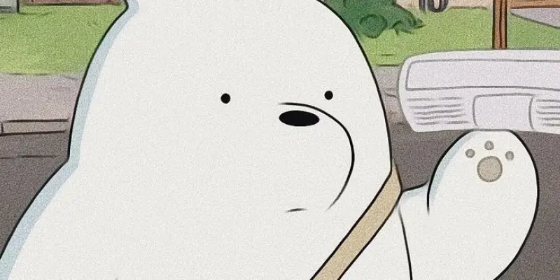 Ngắm nhìn vẻ ngầu avatar gấu trắng ngầu huyền ảo quyến rũ