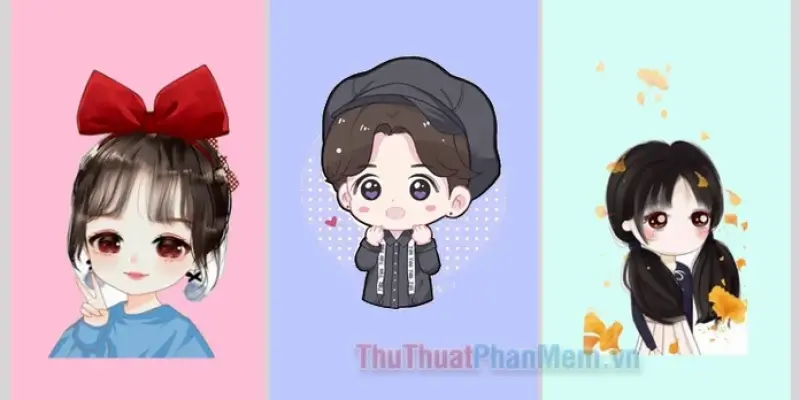 Bộ sưu tập hình ảnh chibi nữ cute tóc ngắn đẹp nhất 2026