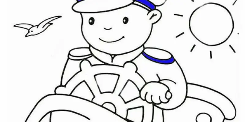 Bộ tranh tô màu chú bộ đội bảo vệ biển đảo khơi nguồn sáng tạo