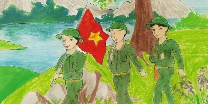 Bộ tranh tô màu chú bộ đội không quân siêu ngầu giúp bé thỏa sức sáng tạo