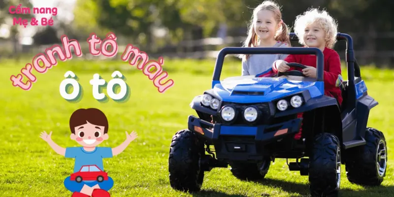 Tổng hợp 40 bức tranh tô màu ô tô khách đẹp và vui nhộn cho bé thỏa sức sáng tạo