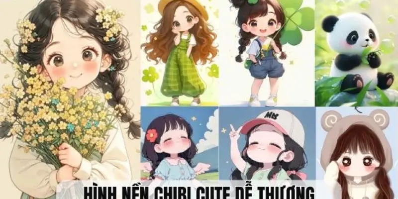 Tuyển tập avatar ảnh bìa cute chibi siêu đáng yêu 2026