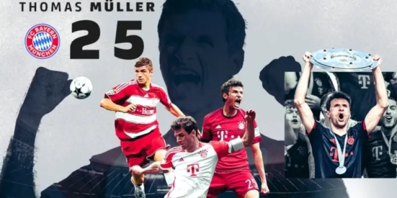 Hành trình sự nghiệp Thomas Müller và di sản tại Bayern Munich
