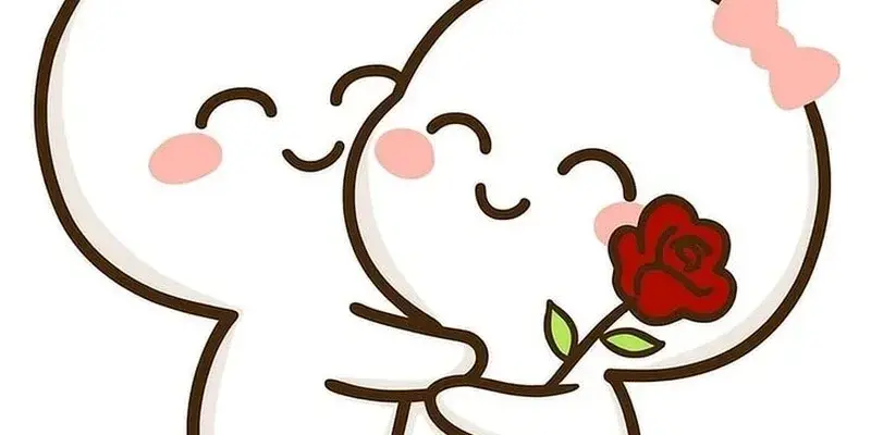 Hình ảnh chibi ôm siêu dễ thương, thu hút mọi ánh nhìn