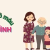 Tổng hợp tranh tô màu gia đình có ông bà ý nghĩa nhất cho bé