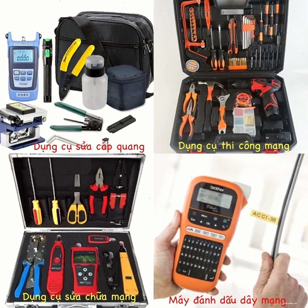 Bộ dụng cụ sửa chữa mạng chuyên dụng