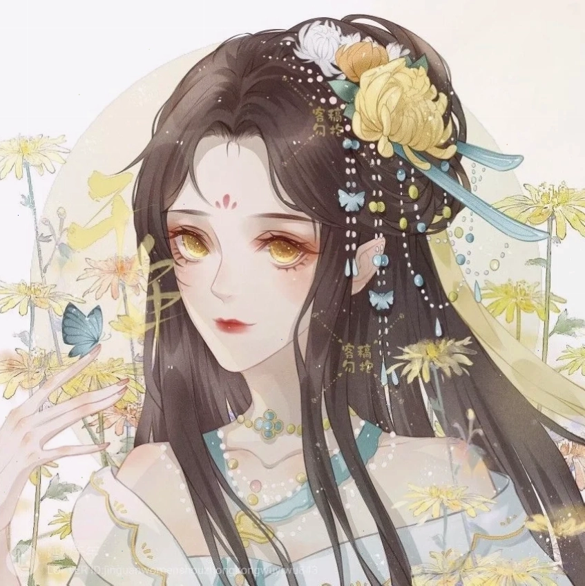 ảnh avatar anime girl phong cách cổ trang lạnh lùng