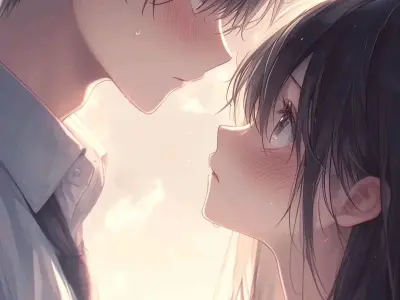 Bộ sưu tập ảnh anime cặp đôi yêu nhau làm hình nền đẹp