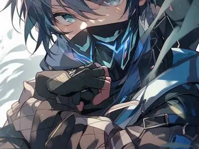 Hình ảnh anime lạnh lùng đẹp mang đậm phong cách bí ẩn