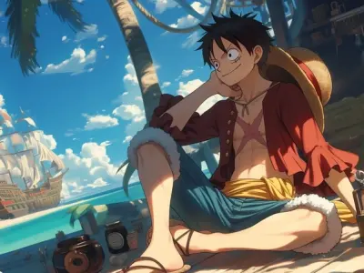 Khám phá bộ sưu tập ảnh anime Luffy ngầu và ấn tượng