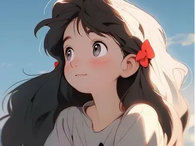 Ảnh anime nữ cute làm avatar và hình nền cực xinh