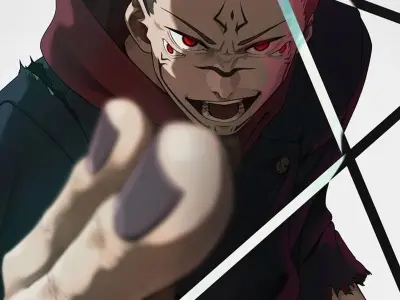 Tải ngay avatar Sukuna ngầu lòi, chuẩn phong cách anime