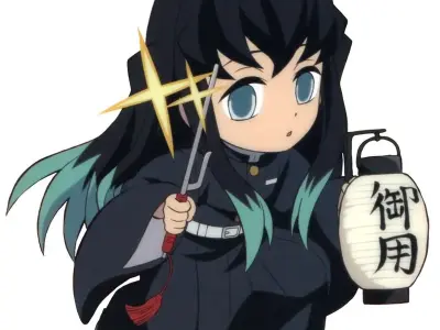 Ảnh chibi Hashira độc đáo và ấn tượng cho người yêu anime