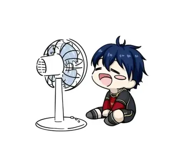 Ảnh chibi Isagi cute, biểu cảm dễ thương cho fan Haikyuu