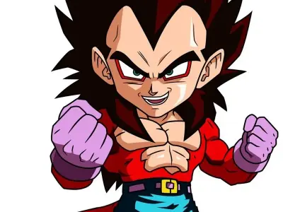 Bộ sưu tập ảnh chibi Vegeta cute khiến fan không thể bỏ qua
