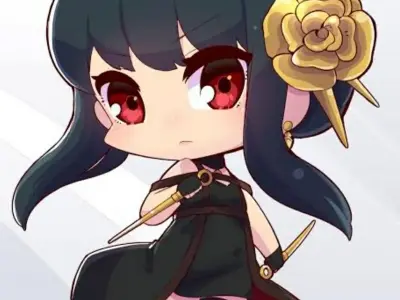 Bộ sưu tập ảnh chibi Yor Forger độc đáo cho fan anime
