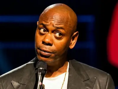 Ảnh Dave Chappelle với phong cách hài không lẫn vào ai
