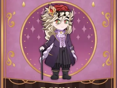 Ngắm nhìn ảnh Douma chibi cute độc lạ siêu đáng yêu