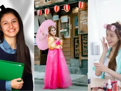 Gái Hàn Quốc dễ thương mang phong cách nhẹ nhàng đáng yêu