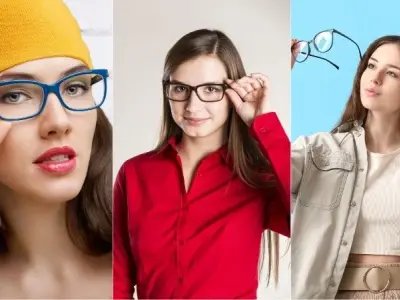 Gái xinh đeo kính cute mang thần thái đáng yêu tự nhiên