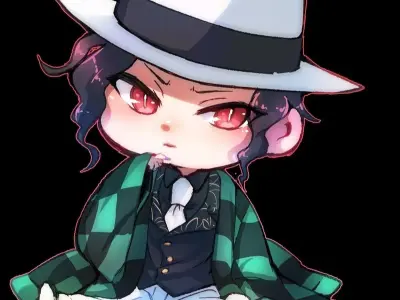 Tổng hợp ảnh Muzan chibi ấn tượng cho mọi fan Demon Slayer