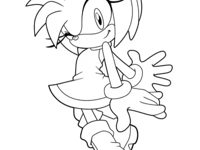 Tranh tô màu Sonic siêu nhanh mang niềm vui cho mọi bé yêu