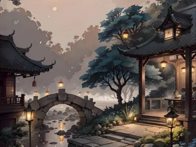 Top ảnh phong cảnh đẹp trong anime được yêu thích nhất