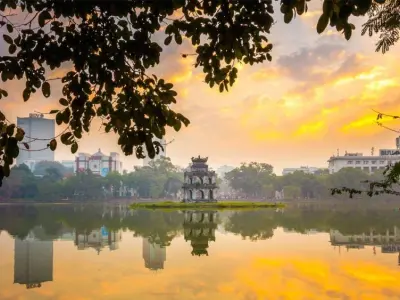 Bộ sưu tập ảnh phong cảnh Hồ Gươm đẹp mê hồn mọi góc nhìn