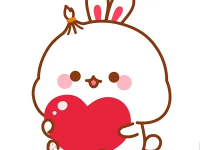 Kho tàng hình ảnh thỏ cute chibi ngộ nghĩnh cực đáng yêu