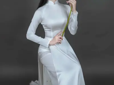 Avatar áo dài nữ tính, dễ thương cho mọi lứa tuổi sử dụng