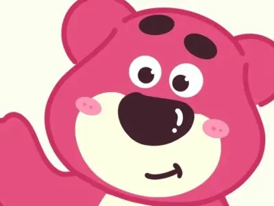Avatar gấu dâu dễ thương cho bạn trẻ yêu thích cute