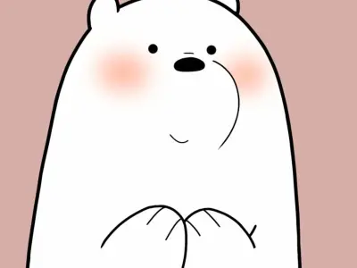 Avatar gấu trắng cute, ngầu, độc đáo cho mọi phong cách