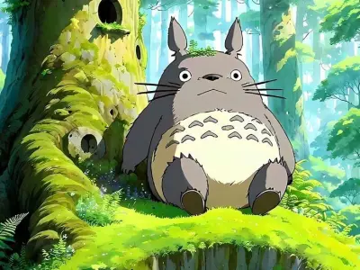Avatar Ghibli phong cách anime Nhật Bản siêu dễ thương