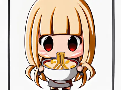 Tuyển tập ảnh chibi ăn uống ngộ nghĩnh và đáng yêu nhất