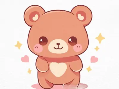 Khám phá bộ sưu tập hình ảnh chibi gấu cute ngộ nghĩnh