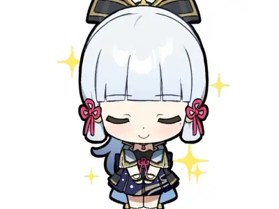 Ảnh chibi Genshin Impact cute, đầy màu sắc và sinh động