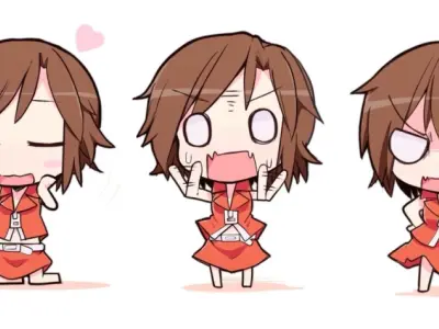 Ảnh chibi giận ngộ nghĩnh dành cho fan yêu thích chibi